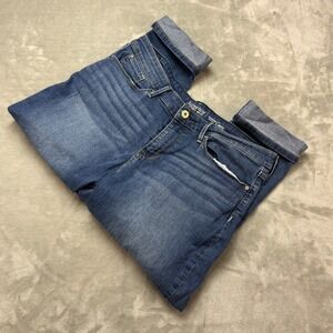 Signature by Levi Strauss Women Modern Capri Jeans Blue Medium Wash Size 16 W33